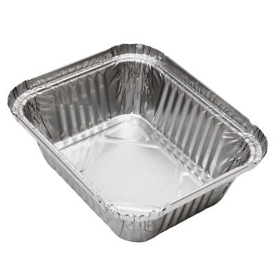 China Disposable Aluminum Foil Food Container Fast Food Aluminum Foil Food Wrap for sale