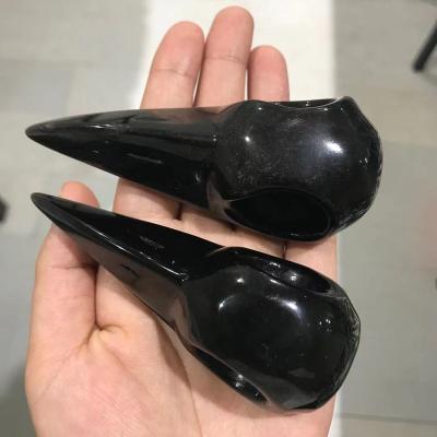 China Main crystal raven skulls of Europe for sale