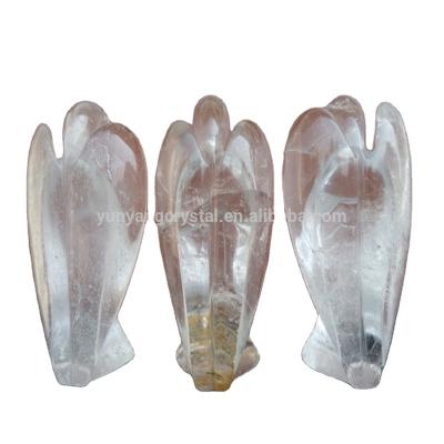 China China Clear Hot Quartz Crystal Angels Sale / Natural crystal home decor Carving Angels Wholesale for sale