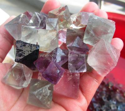 China Europe NATURAL GEMSTONE ROUGH OCTAHEDRON CRYSTAL MINERAL HEALING for sale