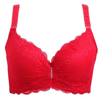 China Wholesale Price Adjustable Breathable Underwire Push Up Bra Plus Size Bras For Fat Women for sale