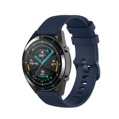 China This is strap factory wholesale waterproof for huawei watch strap 20mm silicone soft silicone bands for huawei gt3 watch strap for sale