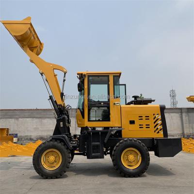 China Construction Material Shops Mini / Small Front Loader Hydraulic Four-Wheel Drive Load Truck For Smaller Jobs for sale