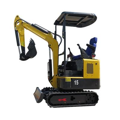 China Manufacturer Wholesale 1.5 Ton Crawler Mini Excavator Price from Building Material Stores for sale