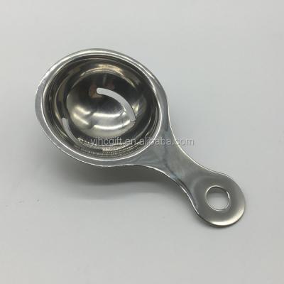 China Amazon Hot Item 304Stainless Egg Separator / Viable Steel Egg Strainer / Egg Filter for sale