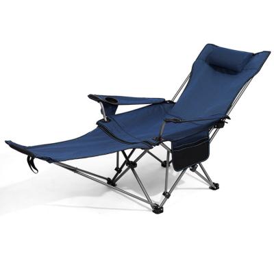 China Contemporary Portable Folding Beach Chair Sit And Lie Outdoor Lounge Chair Leisure Chair for sale