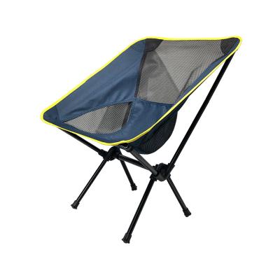 China Portable Oxford Folding Chairs Beach Chairs Space Chairs Leisure Moon Chairs Suitable For Camping, Fishing, Hiking, Outdoor BBQ for sale