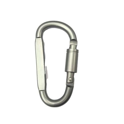 China High Quality Aluminum Multifunctional Fishing Beach Camping With LOGO Alloy Mountaineering Buckle Thick Material Customizable Type D for sale