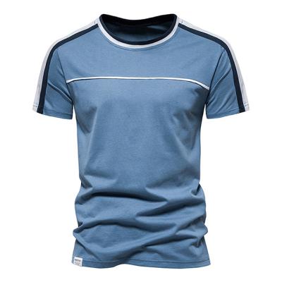 China Comfort Wholesale Polo Tshirts 100% Cotton Contracted Soft Mens Oversized T Shirt for sale