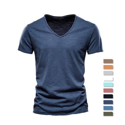 China Wholesale Cheap Comfort T-shirt Mens Cotton Colors Designer 100% Tshirt for sale