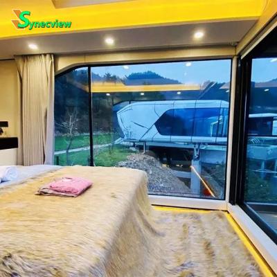 China Synecview 20ft modern popular outdoor traditional container house 40ft Mongolia room capsule prefab house for sale for sale