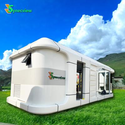 China Transitional Smart Bathroom Cabin House Mobile Home Montserrat Resort House Prefab Hotel for sale