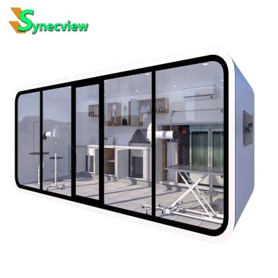 China Large Glass Bright Cheap Prefab House Wedding 2023 Winter Container House Poland Danmark Traditional for sale