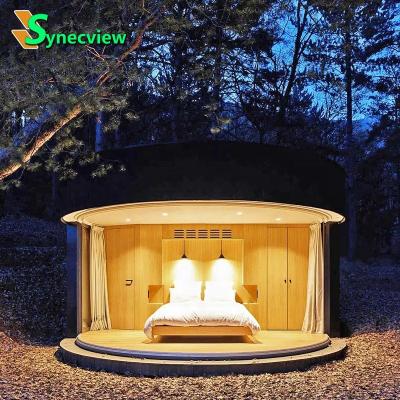 China 20ft traditional automatic prefab luxury cabin kit prefab paint booth Egypt Andorra guesthouse refab house 20ft prefab niches for sale