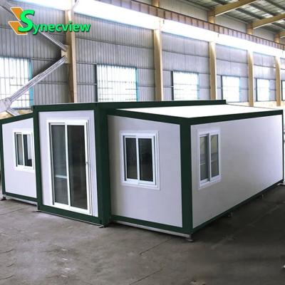 China Synecview Oman camping house prefab container van house Yemen traditional prefab houses made in china for sale