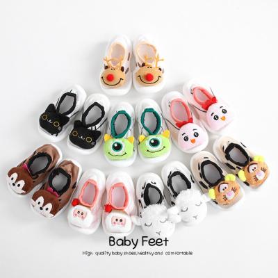 China Baby shoes spring and summer children's floor shoes, non-slip soft-soled baby shoes, cute dolls, boys and girls, toddler shoes for sale