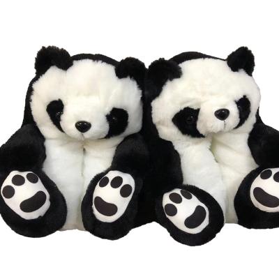 China Durable Cute Bear Winter Slippers Adult/Kids/Infant Women's Warm Plush Plush Size Teddy Bear Slippers Comfortable Home Slippers for sale