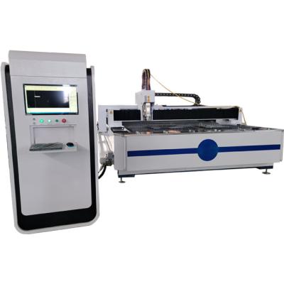 China Water Cooled CNC Fiber Laser Cutter 1000w 2000w 3000w 3015 Metal Cutter Fiber Laser Cutting Machine For Steel Plate for sale