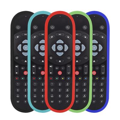 China Household Fashionable New Style Soft silicone Material safety type TV remote control shockproof and anti-skid protective sleeve for sale