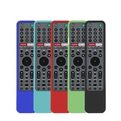 China Waterproof Silicone Case Shockproof Fit for Sony TV Remote Control RMF-TX600C RMF-TX500E TX600P TX600U RMF-TX600E Protective Cover for sale