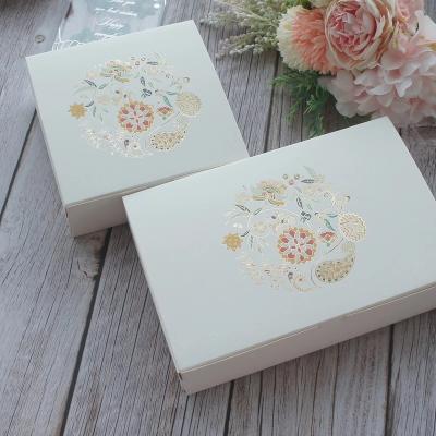 China Recyclable Custom Printing White Cardboard Candle Box Skin Care Perfume Chocolate Gift Packaging Box for sale