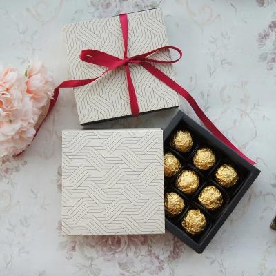 China ValValentine Recyclable Christmas Birthday Gifts Storage Boxes Chocolate Paper Box for sale