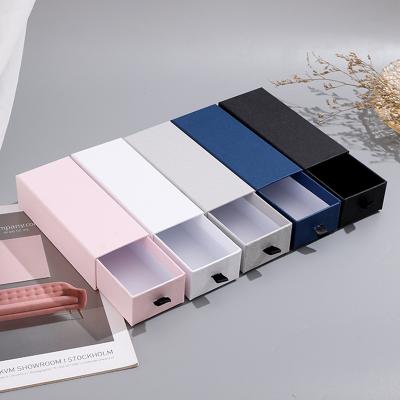 China Recyclable Storage Gift Boxes Sliding Packaging Custom Paper Cardboard Drawer Box for sale