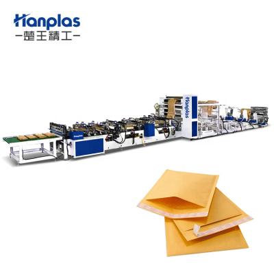 China High Speed ​​HP-MA Factory PE Kraft Paper Air Bubble Messenger Mailer Bag Making Machine for sale