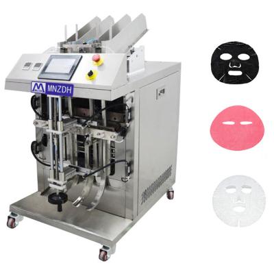 China Cosmetic Facial Mask Sheet Automatic Face Mask Machine Facial Mask Filling Machine for sale