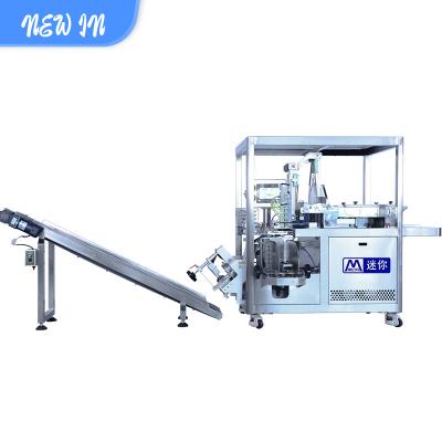 China Excellent Performance Cosmetic Hot Fold Products Filling Sealing Machine for sale