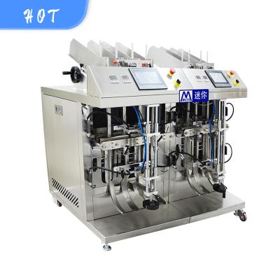 China Stable Efficiency 4 Head Cosmetic Mask Filling Machine Factory Customized Sealing Machine for sale