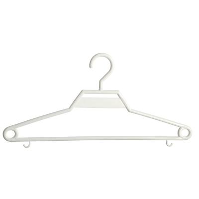 China LEEKING Multifunctional Wholesale Plastic Color Hangers High Flexibility And Soft PP PS Children'S Hangers for sale