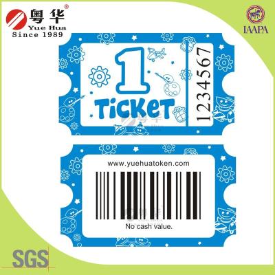 China paper & Hot Sale 170g Cardboard Paper Art Lottery Game Fun Double Layer Ticket Lottery Machine Franco Camion for sale