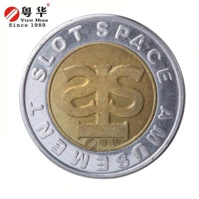 China Brass Custom Funny Gaming Token Coin For Game Machine for sale