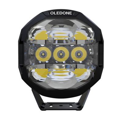 China NEW Emark R112 7inch 9inch logo light/Position light Oledone spot light IP68 light EMC-3 sideshooter/hubble drive round EMC-3 for sale