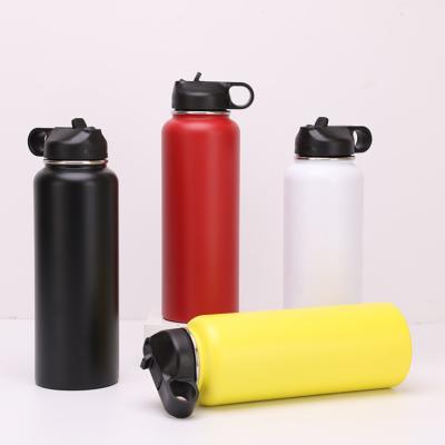 China Viable Stainless Steel 1 Liter Double Wall Thermos Gradients Vacuum Flask Bottle for sale