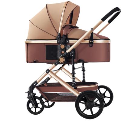 China Newest Purpose Foldable Baby Stroller Fold Baby Walker Easy Light Weight Travel Stroller Multi-Function Single Compact Folding For Baby 0-3 Years Old for sale