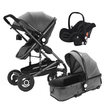 China China Manufacture Stroller Multifunctional Baby Purpose 3 In 1 System Foldable Stroller Travel Trolley Cheap Folding Luxury Stroller For Baby for sale