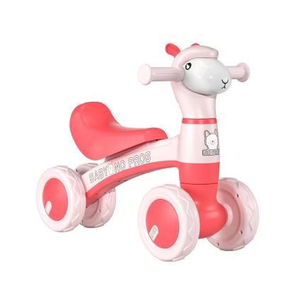 China Outdoor Exercise Balance No Pedals 1-6 Years Toddler Foot Scooter Kids 4 Wheels Ride-on Cars Toys Kids Sliding Baby Balance BikeToys Bike for sale