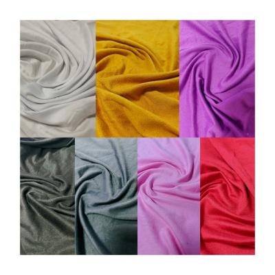 China Factory Supply Bargain Price Antistatic Polyester Knitted Fabric Breathable Running Fabric DTY Fabric for sale