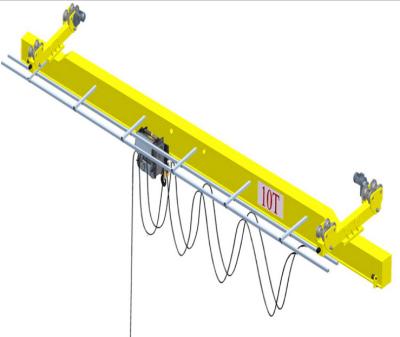 China 0-32M Electric Overhead Crane 5 Ton Price Bridge Crane Overhead Crane Manufactures 10t Single Girder Crane Electric Bridge Crane for sale