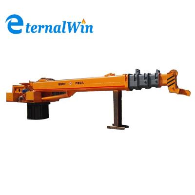 China Offshore Portal Crane With Pedestal Hydraulic Crane Portal Equipment Boat Crane Factory Supply Marine Lifting for sale