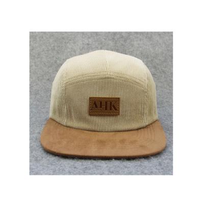 China COMMON Freebie Price Customized Breathable Cotton Flat Brim Hats for sale