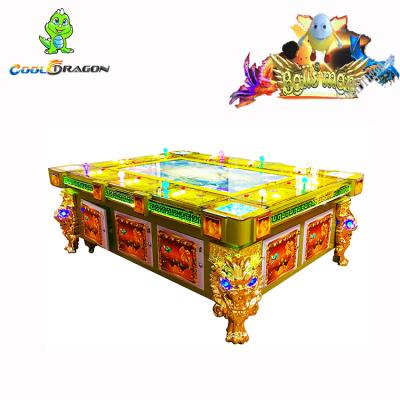 China Copperwire Balls Man Shooting Bird Fish Hunter Game Software Arcade 6 Player Fish Table Game for sale