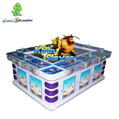 China Copperwire LION STRIKE Plus Fish Shooting 8 Player Arcade 3D Fish Game Tabletop Game Machine for sale