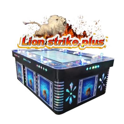 China Copper Wire LION Strike Plus Fish Game Adult Table Arcade Fishing Game Machine Cabinet for sale