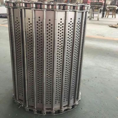 China Chain Machinery Repair Shops Plate Conveyor Belt For Dryer for sale