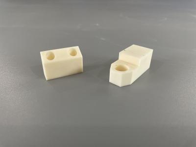 China Insulating Alumina Al203 Special Shaped Beige Alumina Ceramic Block for sale