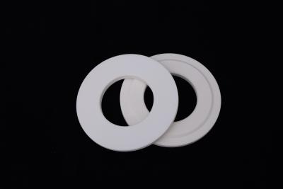 China Insulating 95% Alumina Ceramic Spacer Ring Al2o3 Spare Parts For Electronic for sale