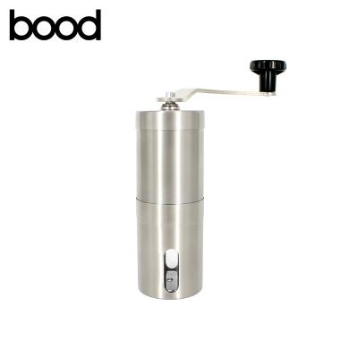 China Outdoor Fashion Mini Manual Hand Crank Coffee Grinder 304 Stainless Steel for sale